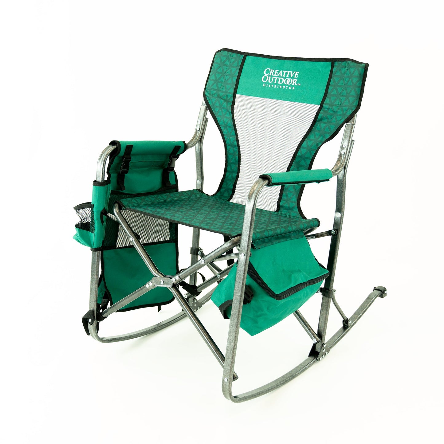 Klappbarer Schaukelstuhl mit Ice Box Cooler | Alle Farben
