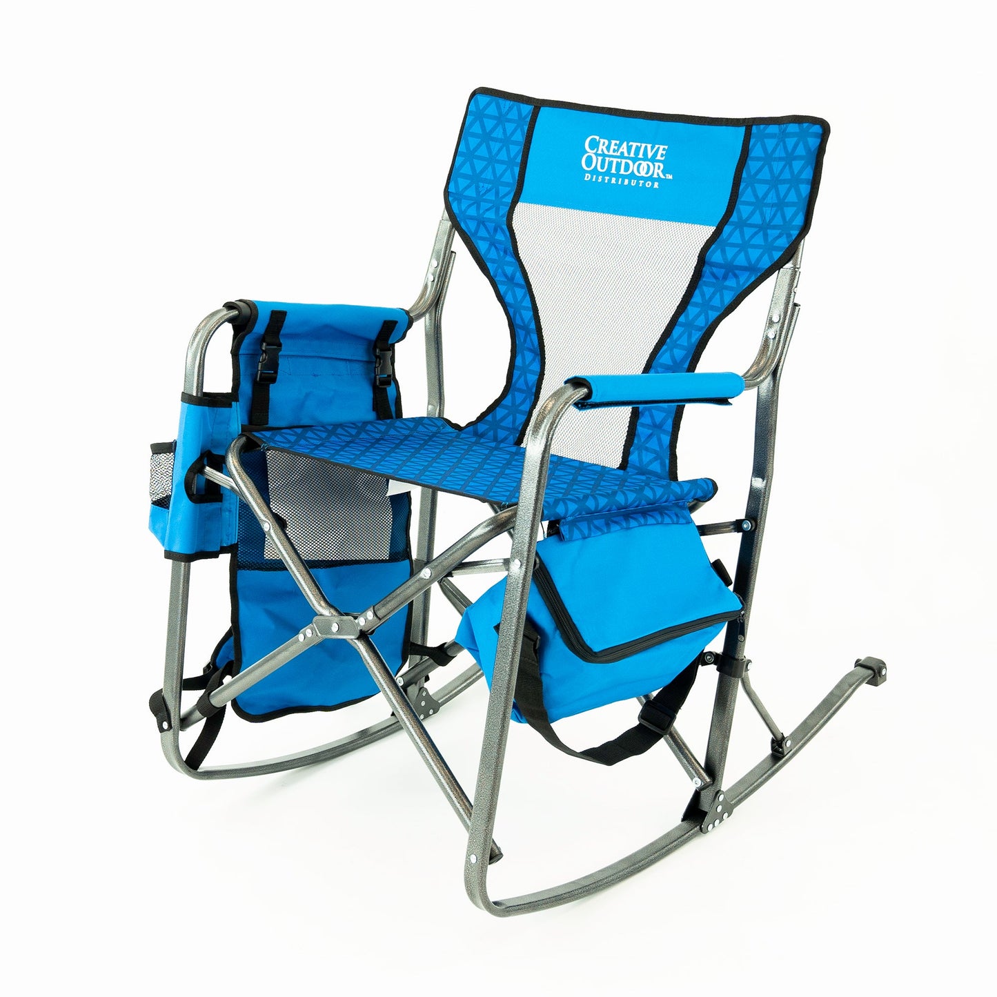 Klappbarer Schaukelstuhl mit Ice Box Cooler | Alle Farben