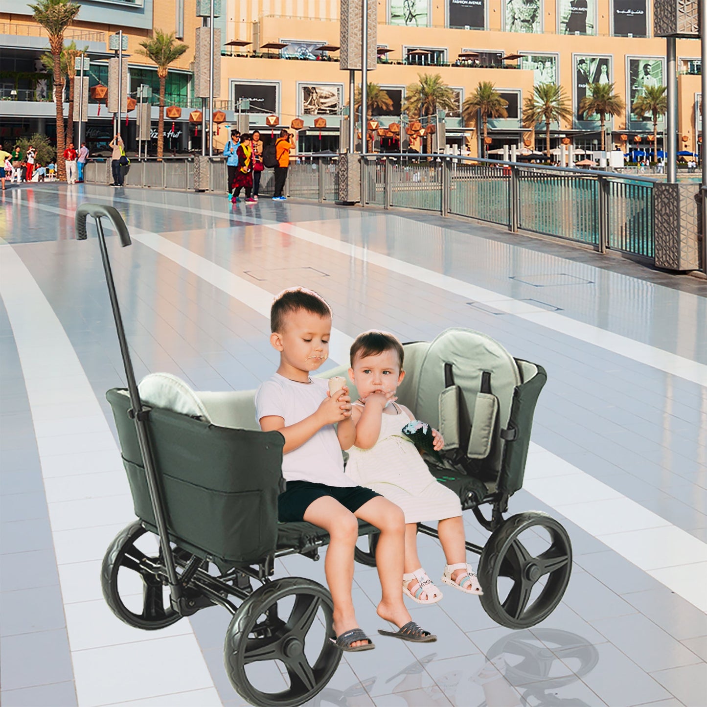 Wagon Buggy | Schwarz