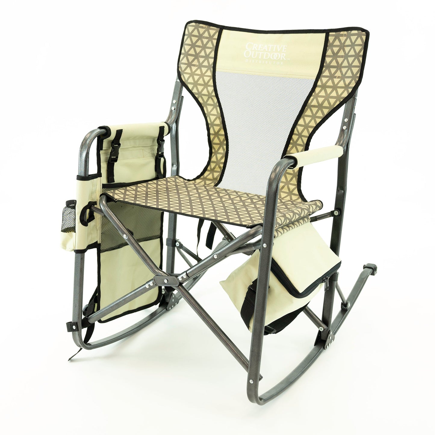 Klappbarer Schaukelstuhl mit Ice Box Cooler | Alle Farben