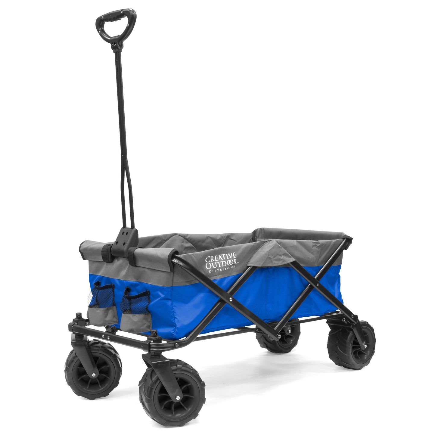 All-Terrain Faltbarer Strandwagen | Heavy Duty | Zwei Ton - Blaugrau