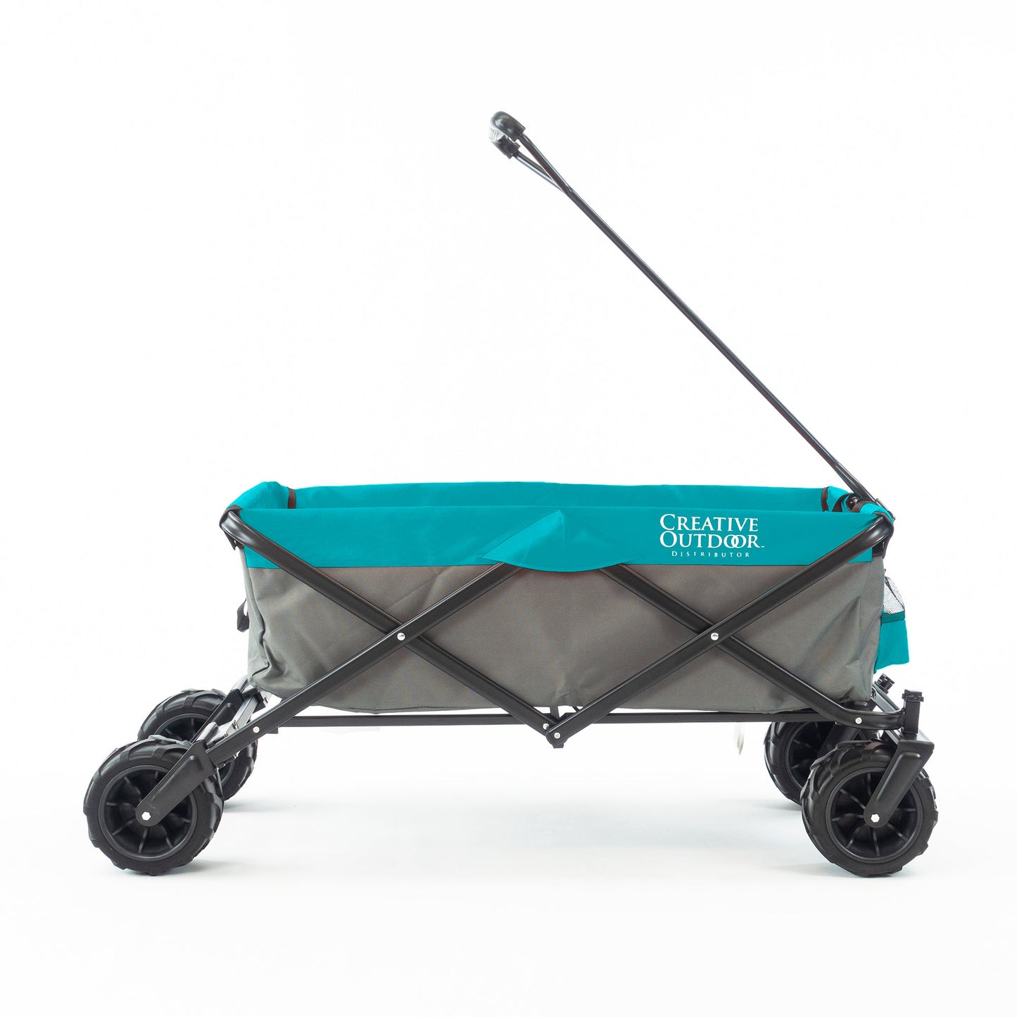 All-Terrain Faltbarer Strandwagen | Heavy Duty | Two-Tone - Grauer Teal