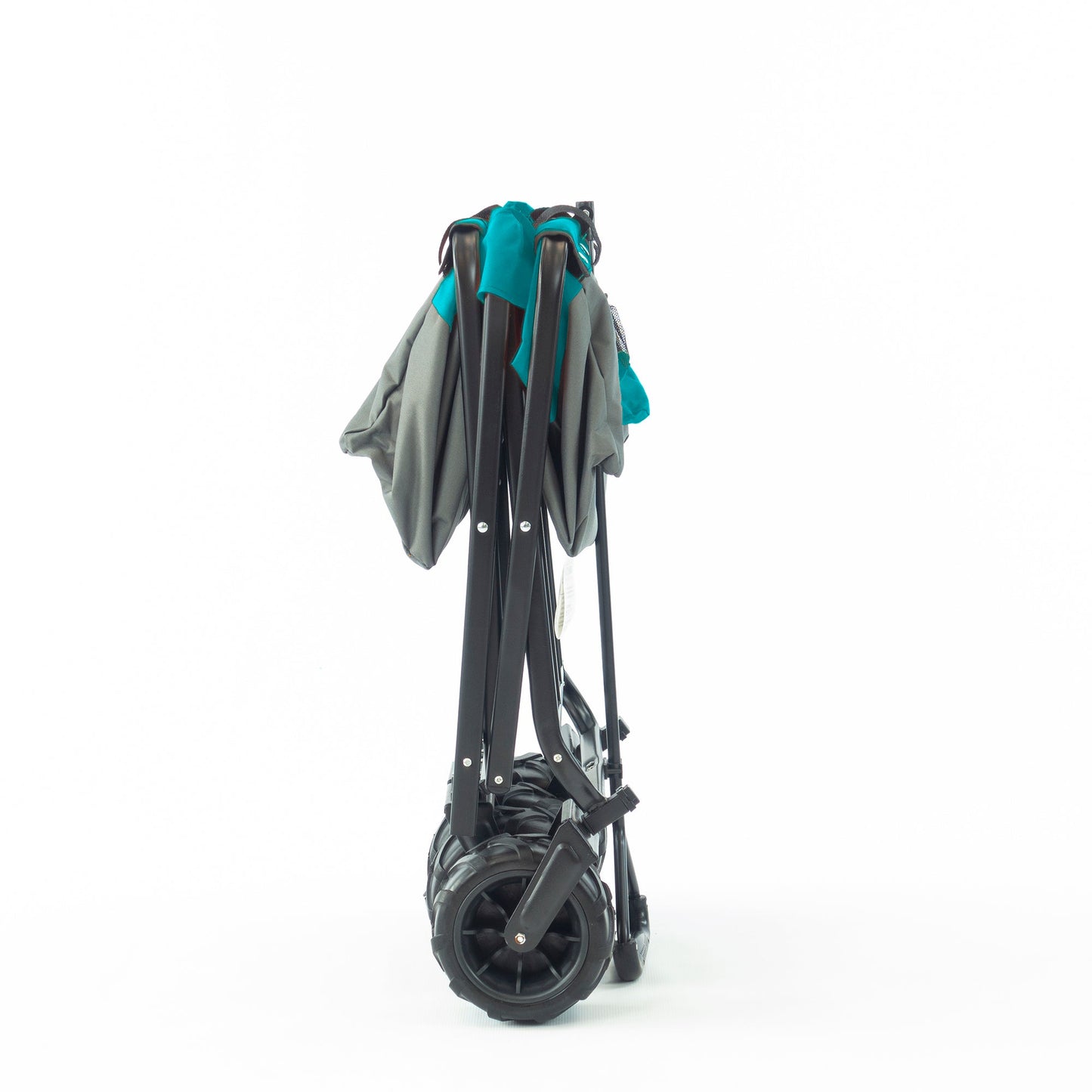 All-Terrain Faltbarer Strandwagen | Heavy Duty | Two-Tone - Grauer Teal