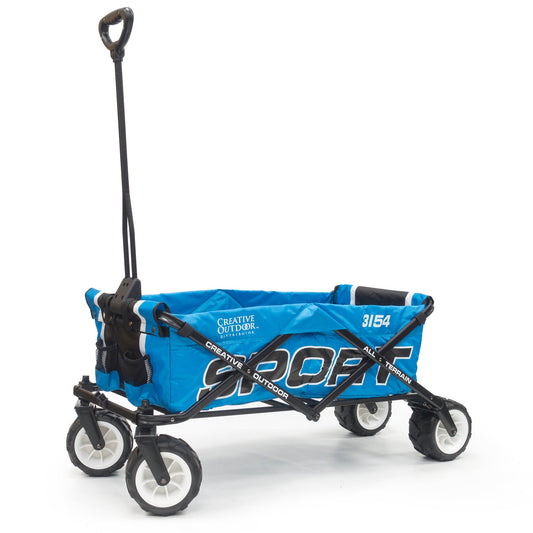 All-Terrain Klappklappwagen | Heavy Duty | Coach Edition - Blue Black