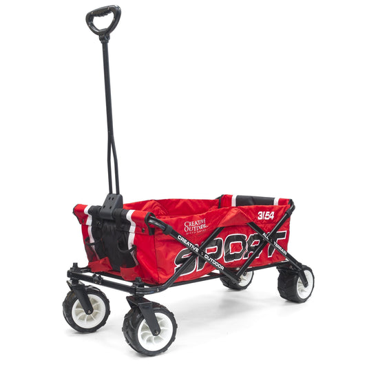 All-Terrain Klappklappwagen | Heavy Duty | Coach Edition - Red Black