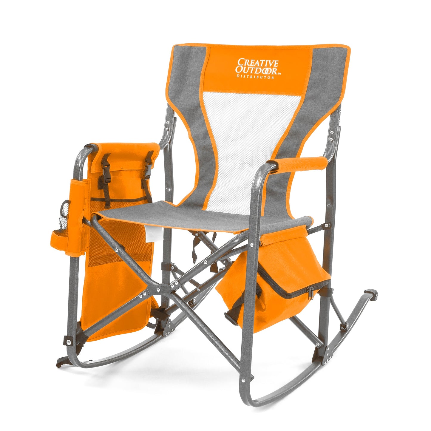 Klappbarer Schaukelstuhl mit Ice Box Cooler | Alle Farben