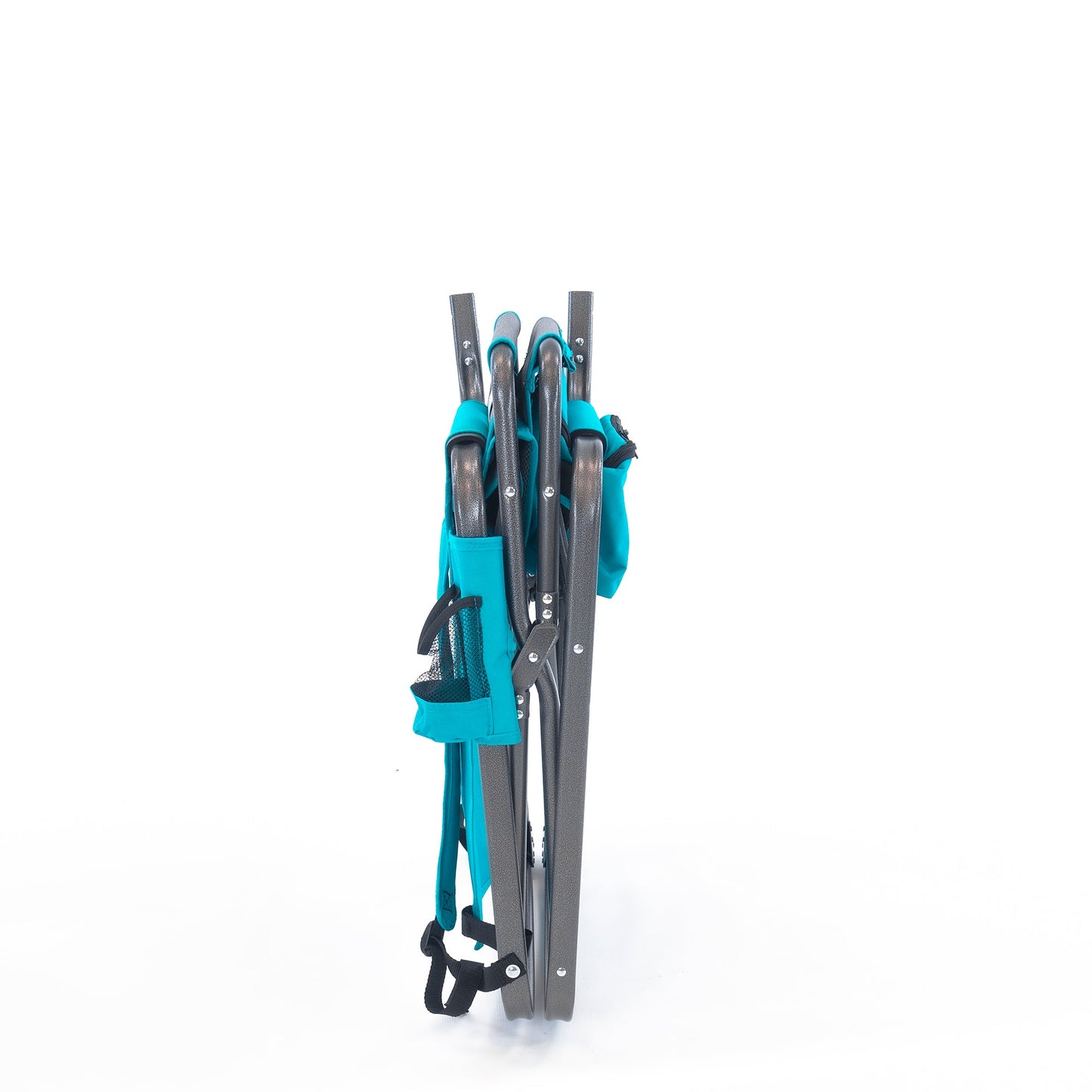 Klappbarer Schaukelstuhl mit Ice Box Cooler | Teal