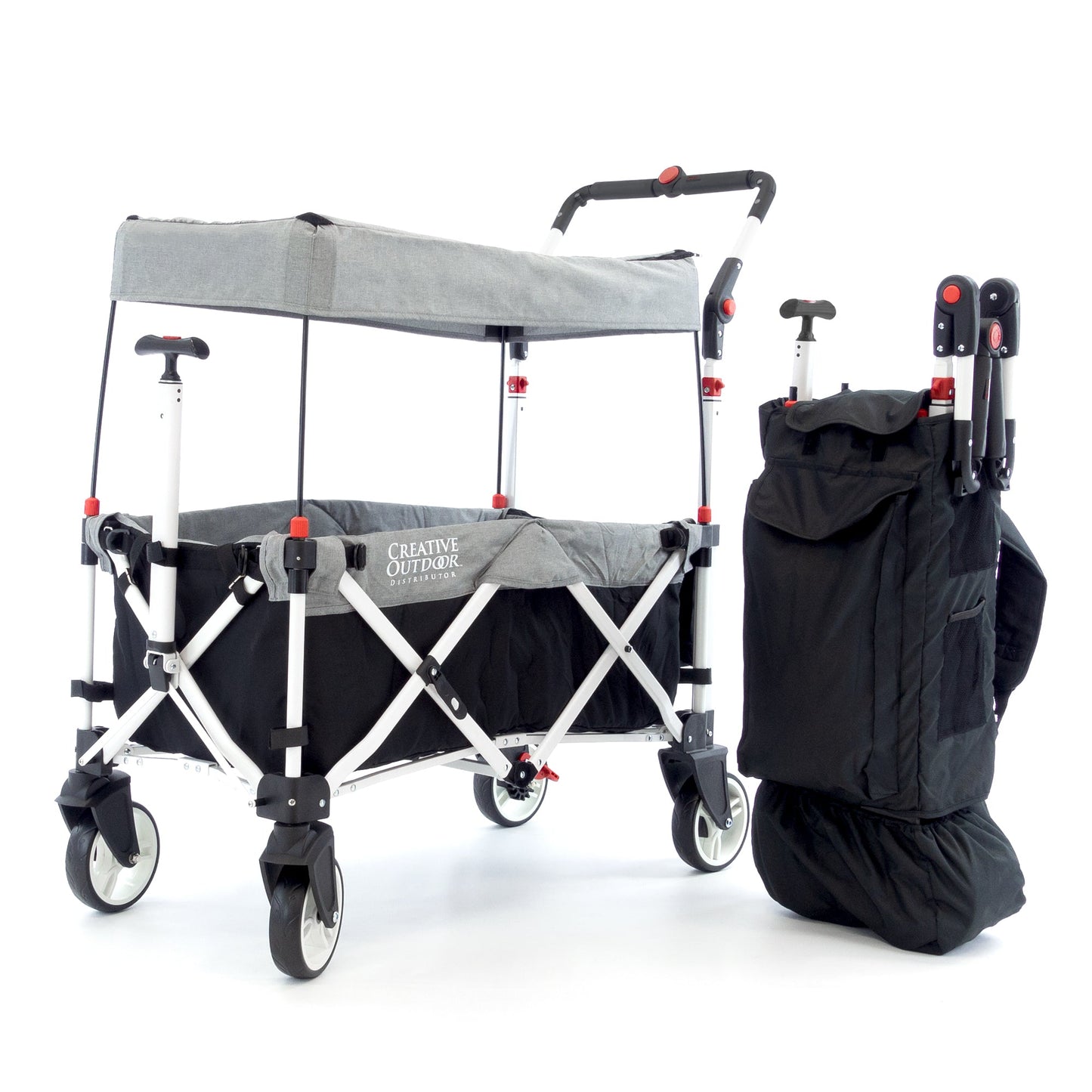 Pack & Push Compact Kinderwagen | Black