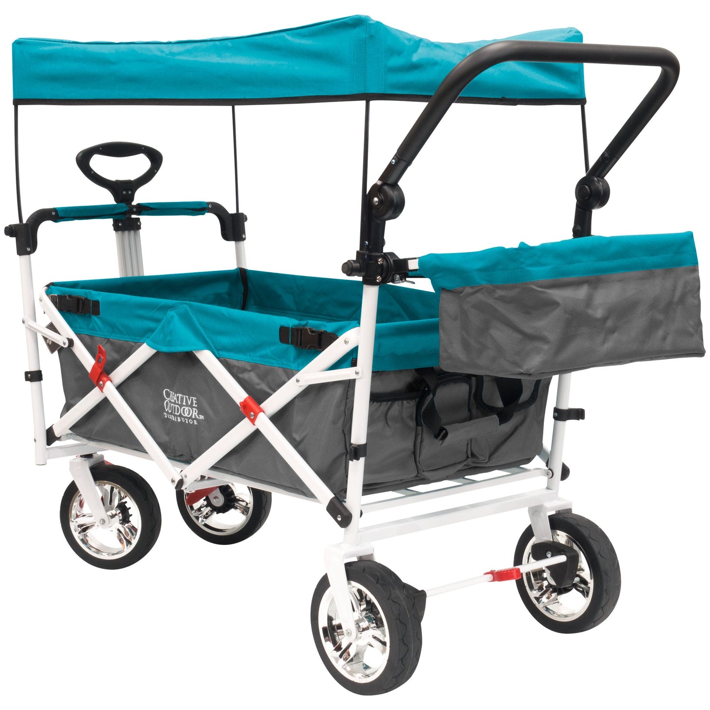 Silberserie Folding Stroller Wagon | Grau / Tee