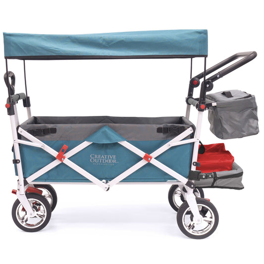 Silberserie Kinderwagen | Teal